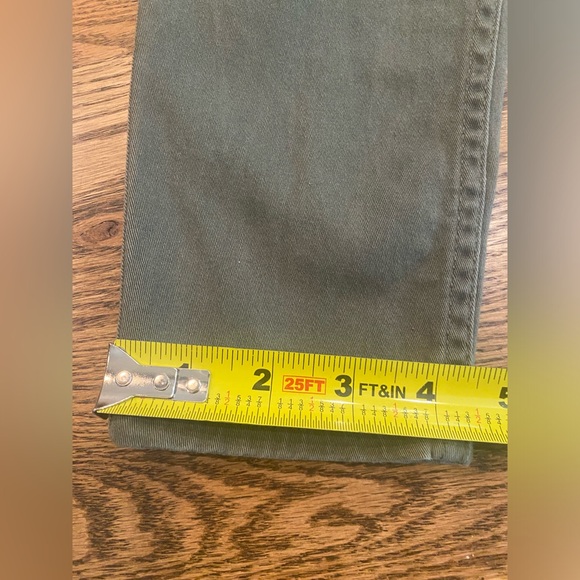 Hollister High Rise Super Skinny Jeans Classic Stretch Green Denim Size 3R - Picture 5 of 8